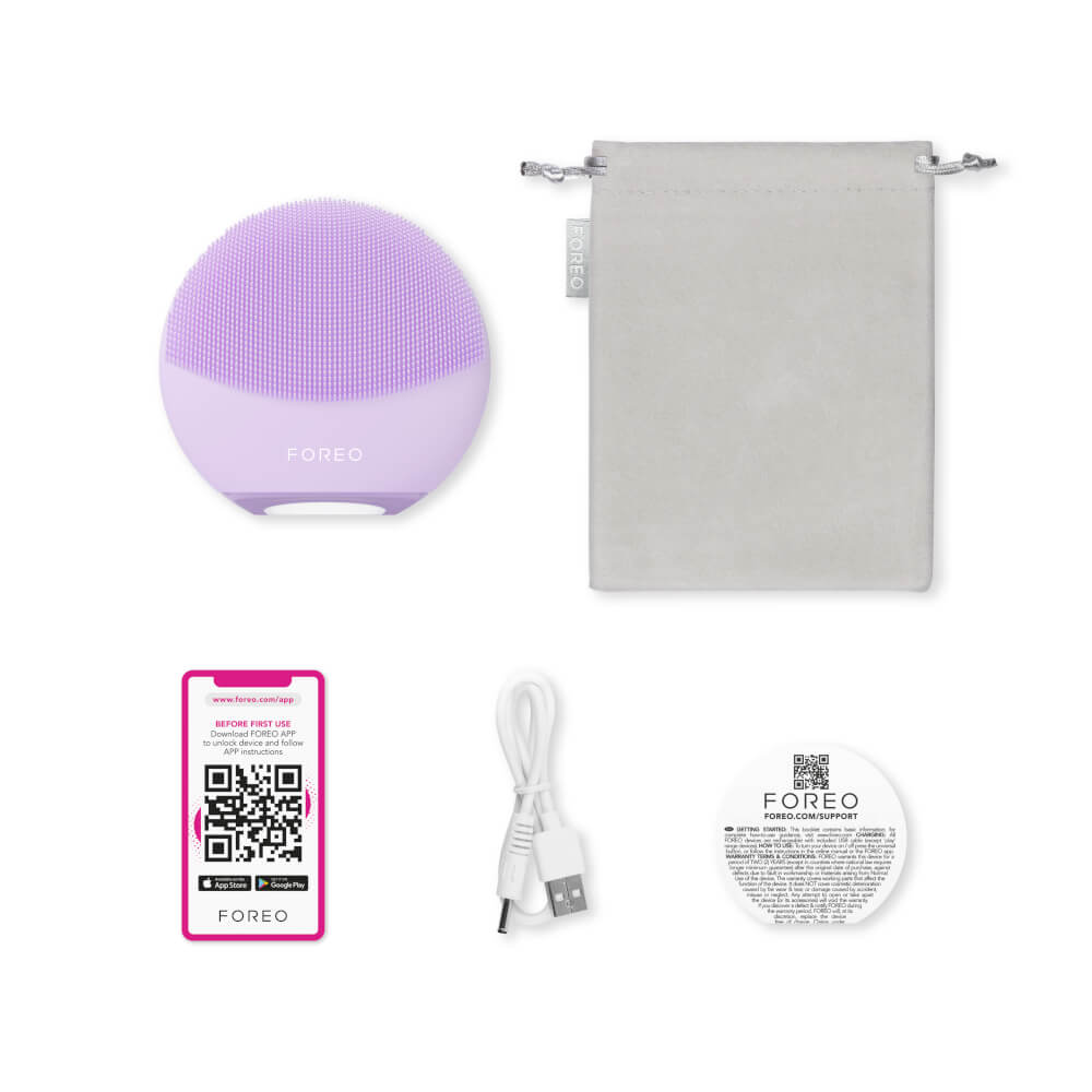 เครื่องล้างหน้า FOREO ลูน่า 4 มินิ Lavender